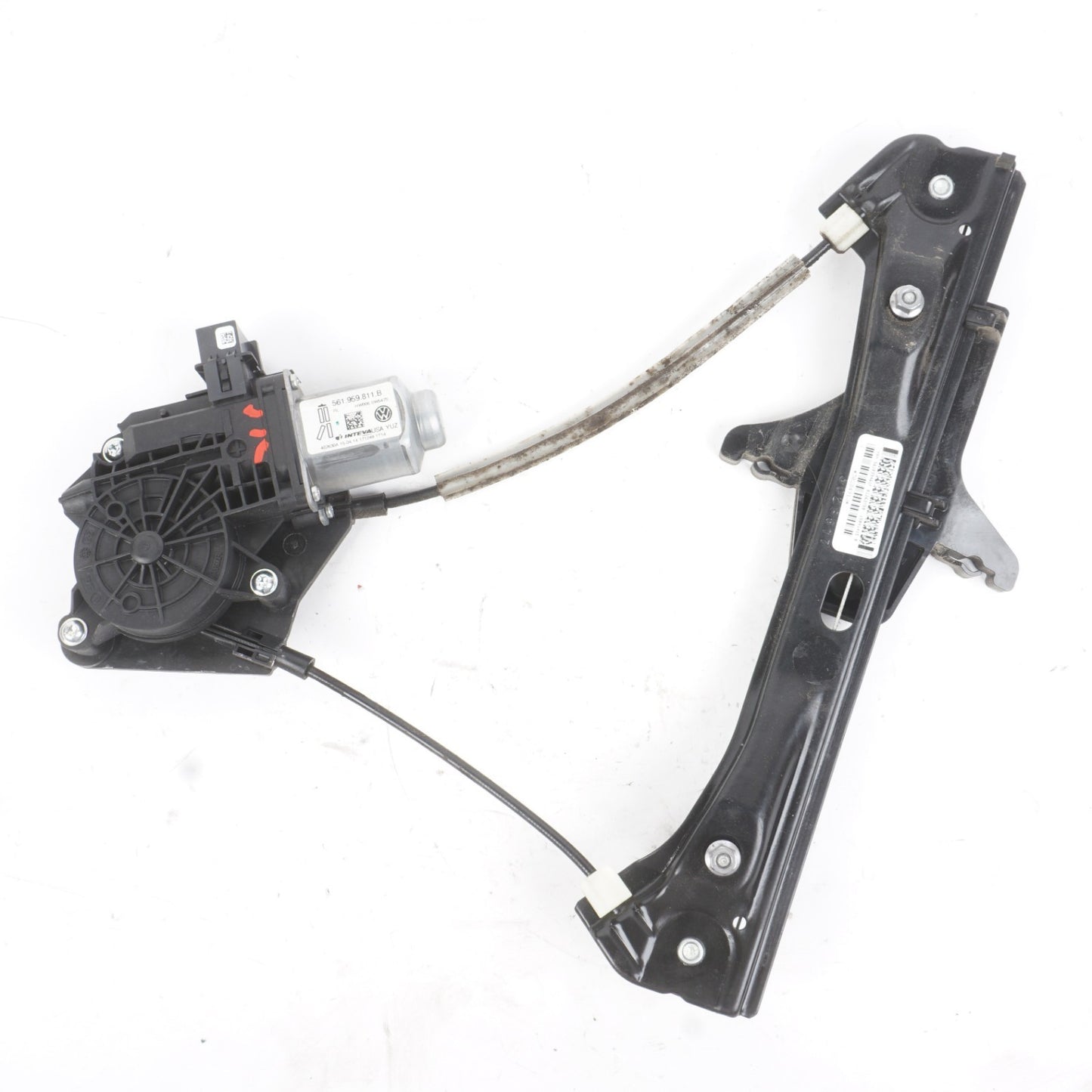 12-22 Volkswagen Passat Rear Left Driver Side Window Regulator & Motor OEM
