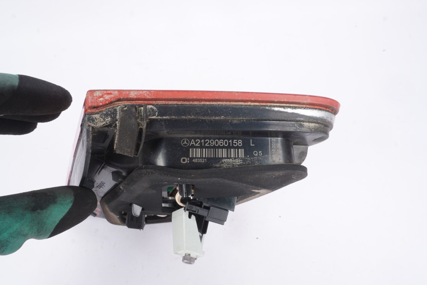 10-13 Mercedes W212 E400 E250 Inner Tail Light Lamp Rear Left Driver Side OEM