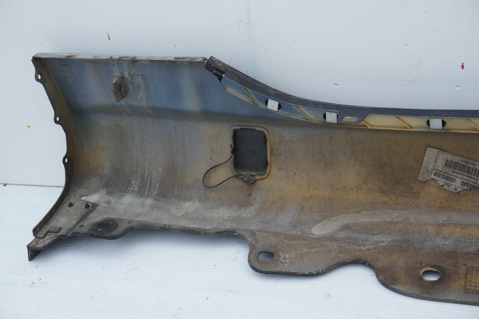 03-12 Mercedes R230 SL500 SL550 Left Driver Side Skirt Rocker Molding Panel OEM