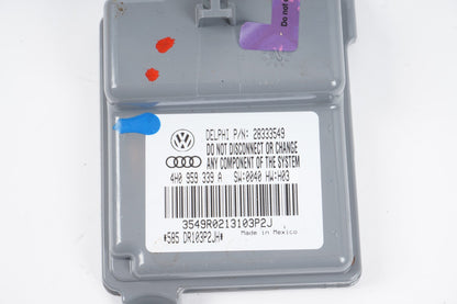 11-17 AUDI A8 A8L S8 FRONT RIGHT SEAT OCCUPANT DETECTION MODULE OEM