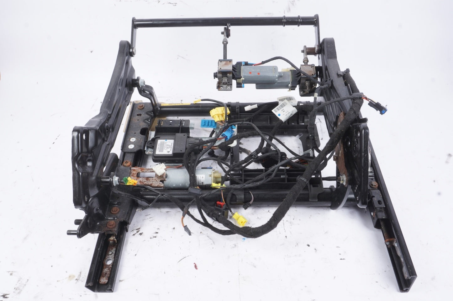 07-13 Mercedes W221 S63 AMG S550 Front Right Seat Rail Track Frame w/Motors OEM