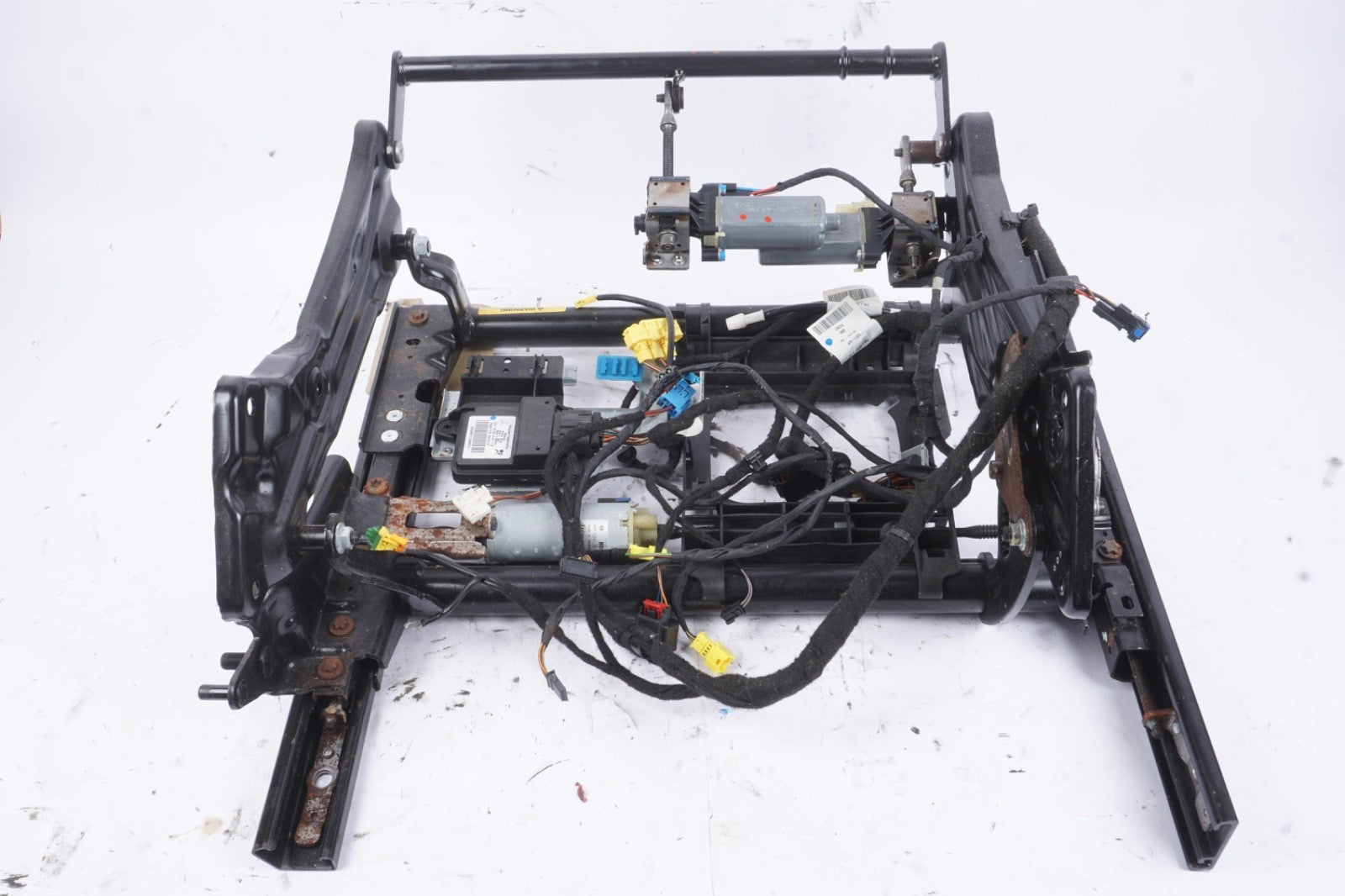 07-13 Mercedes W221 S63 AMG S550 Front Right Seat Rail Track Frame w/Motors OEM