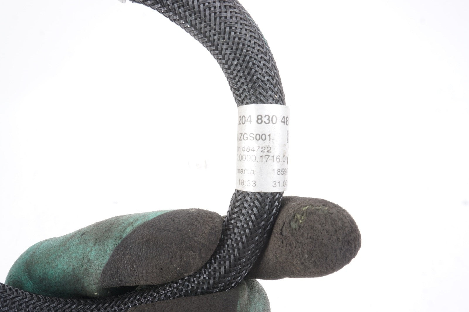 08-14 Mercedes W204 C250 A/C AC Refrigerant Pressure Hose Line Pipe Oem