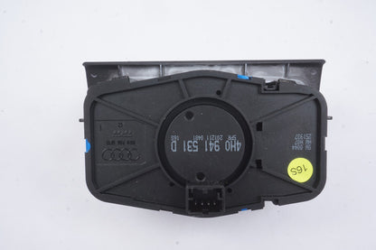 2011 - 2018 Audi A8 Quattro Foglight Headlight Switch Black OEM