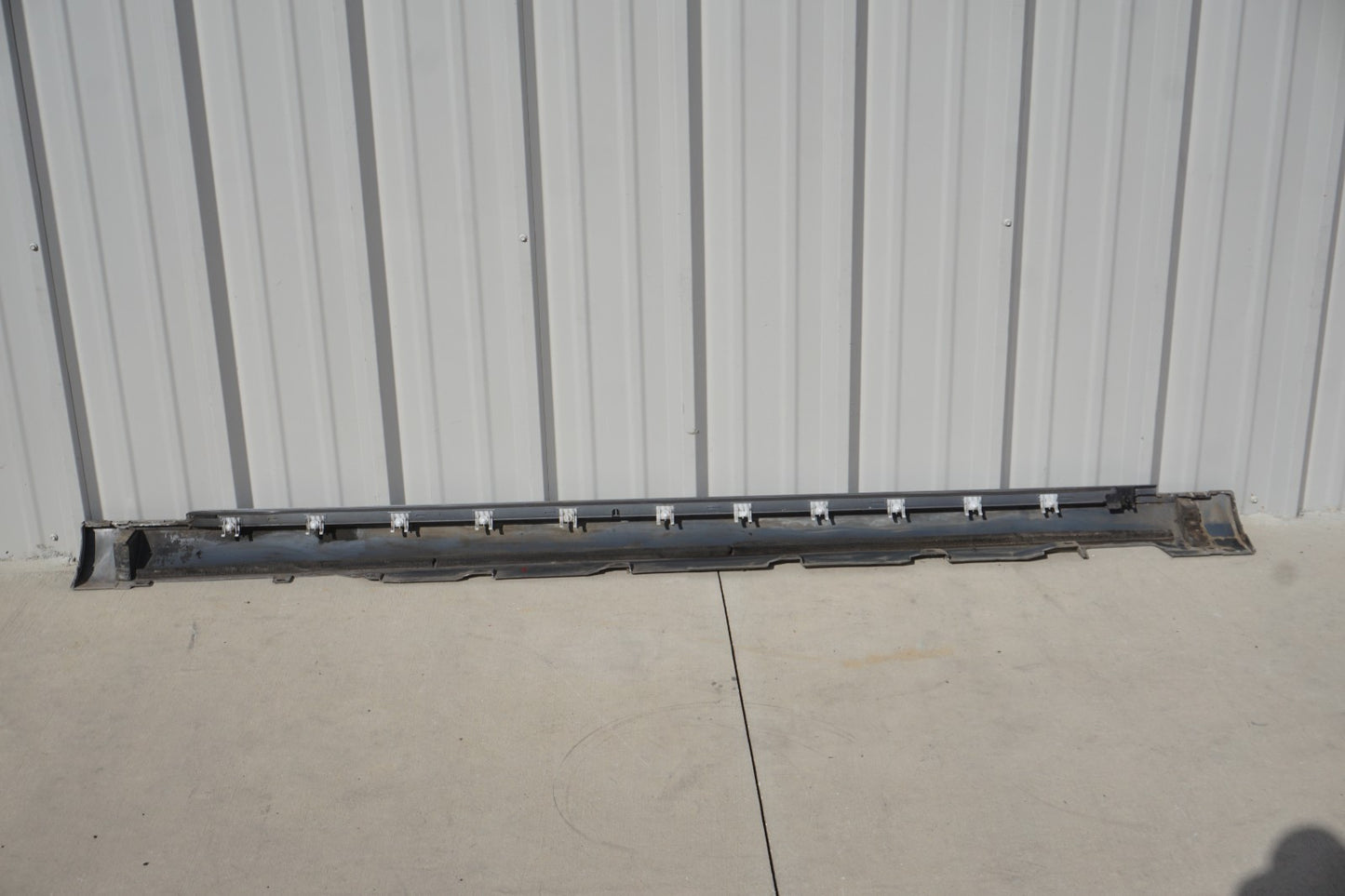 11-14 Audi A8L LONG Left Driver Side Rocker Panel Skirt Molding Trim OEM