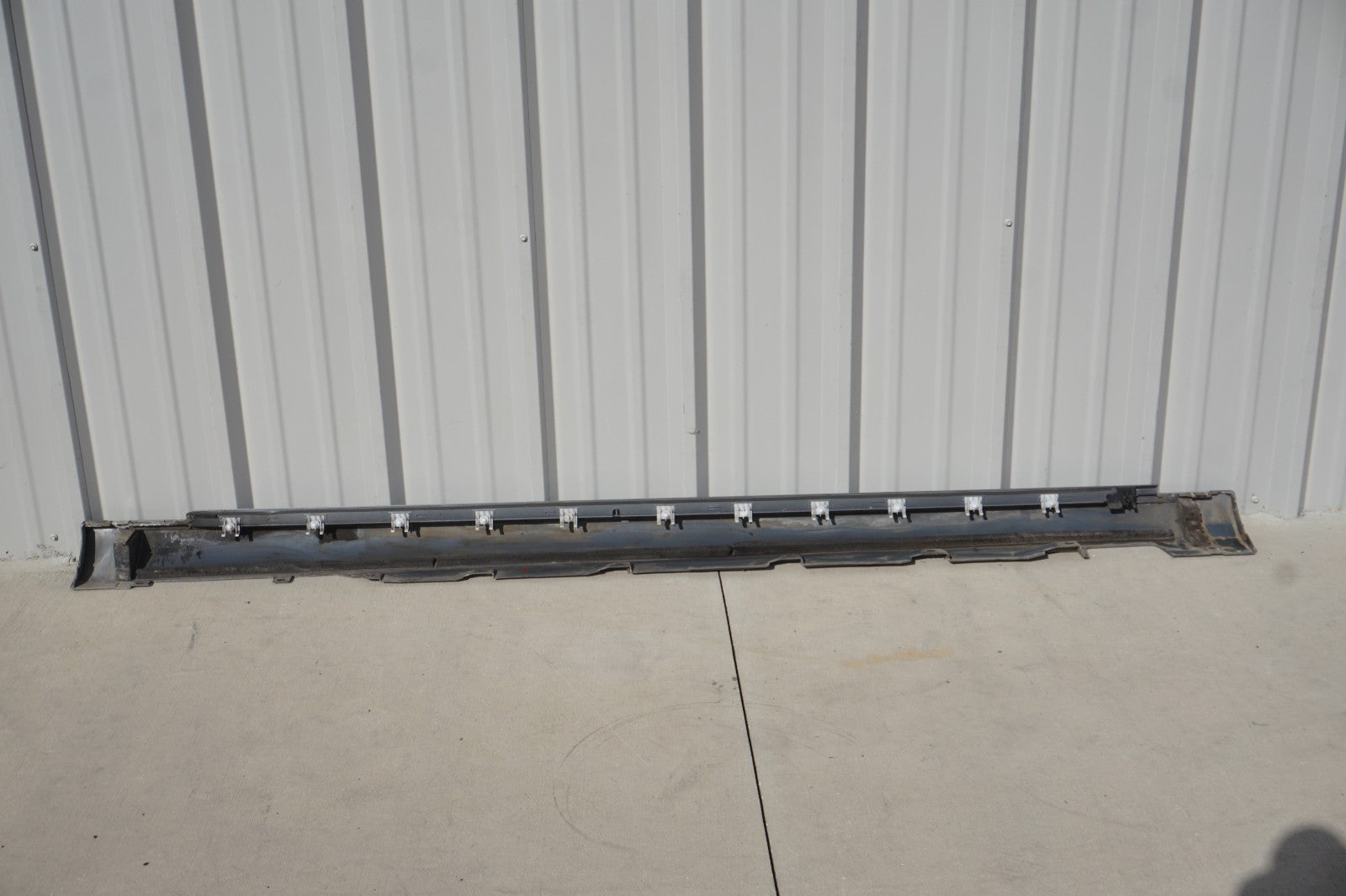 11-14 Audi A8L LONG Left Driver Side Rocker Panel Skirt Molding Trim OEM