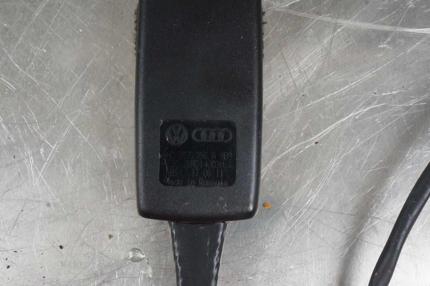 12-18 AUDI D8 A8 S8 A7 A6 S6 S7 SEATBELT SEAT BELT BUCKLE FRONT LEFT OEM