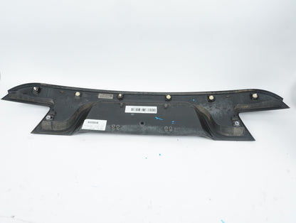 2009 - 2012 BMW 750Li TRUNK LID LICENSE PLATE HOLDER PANEL 7205771 OEM