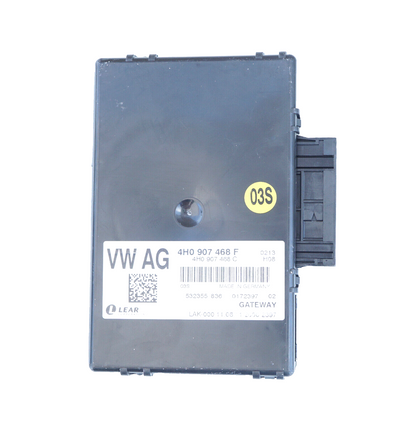 2012-2018 AUDI A8 INTERFACE CONTROL MODULE GATEWAY BRAIN BOX OEM 4H0907468F