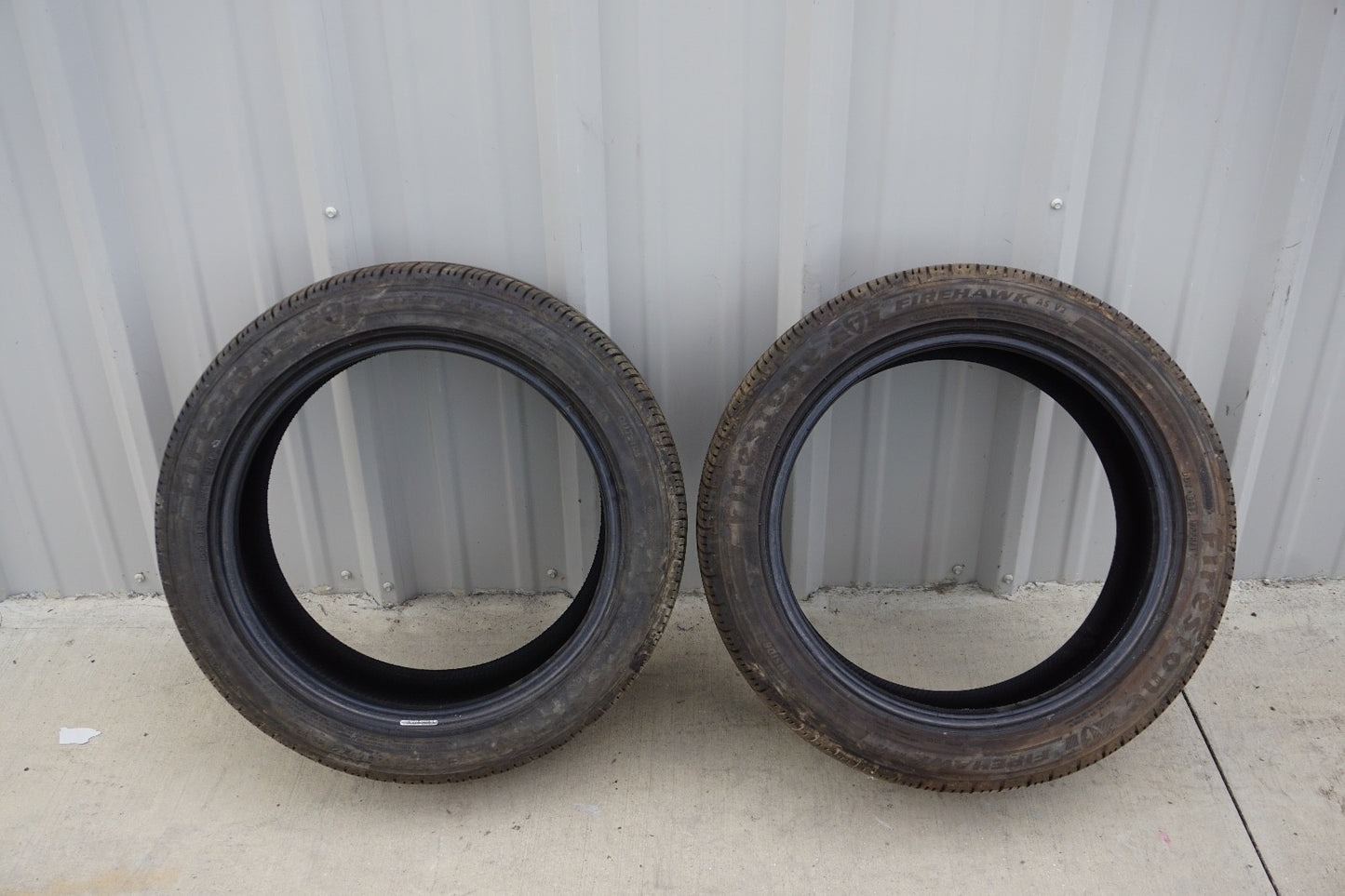2 X FIRESTONE FIREHAWK AS V2 235/45R17 99W XL All Season Performance Tires 9/32