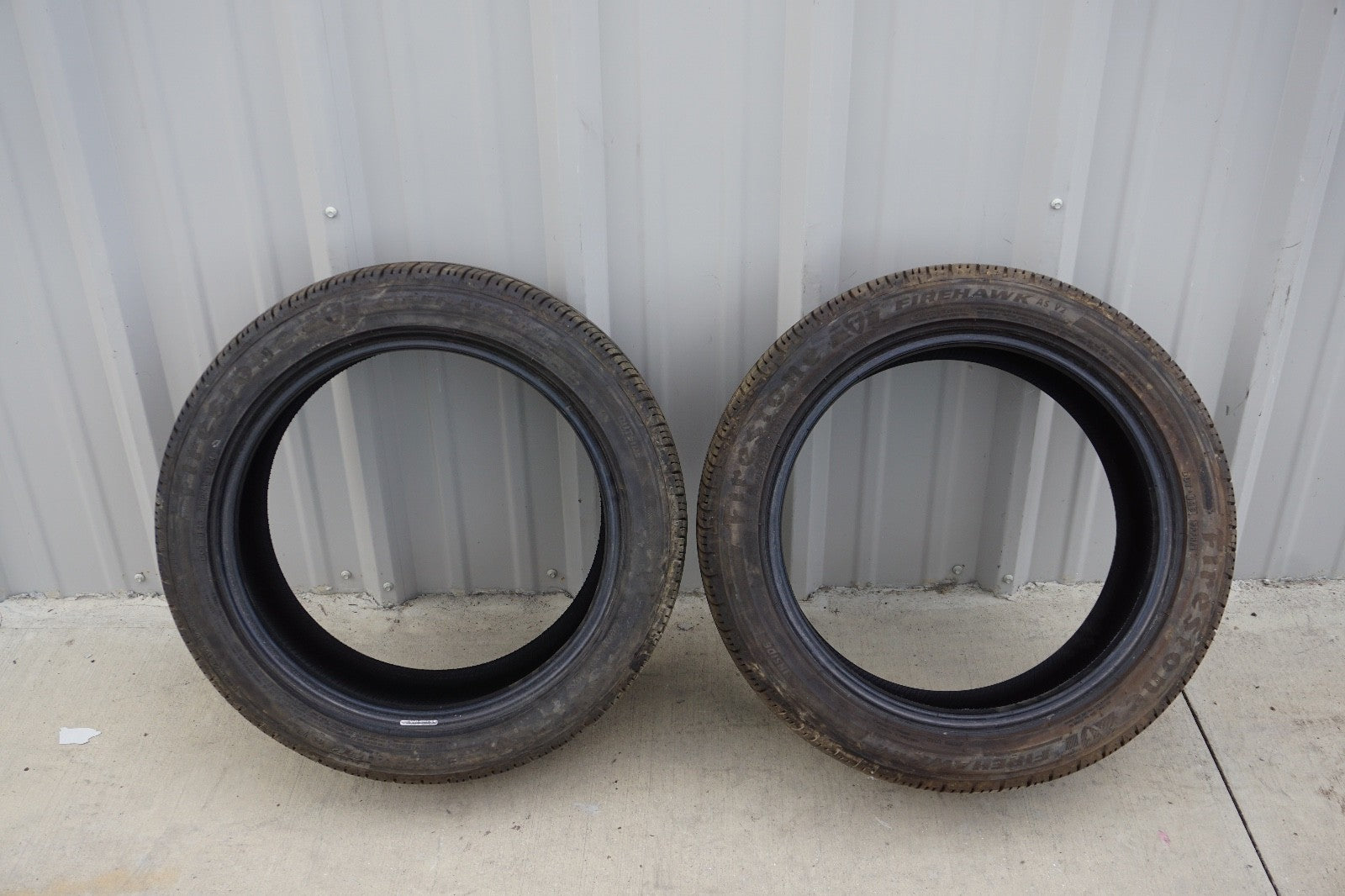 2 X FIRESTONE FIREHAWK AS V2 235/45R17 99W XL All Season Performance Tires 9/32