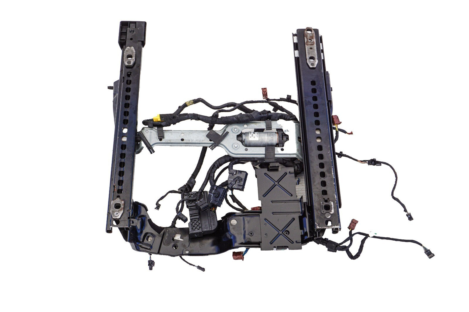 2012 - 2018 BMW 650i 640i FRONT RIGHT PASSENGER SEAT TRACK RAIL W/ MOTORS  OEM