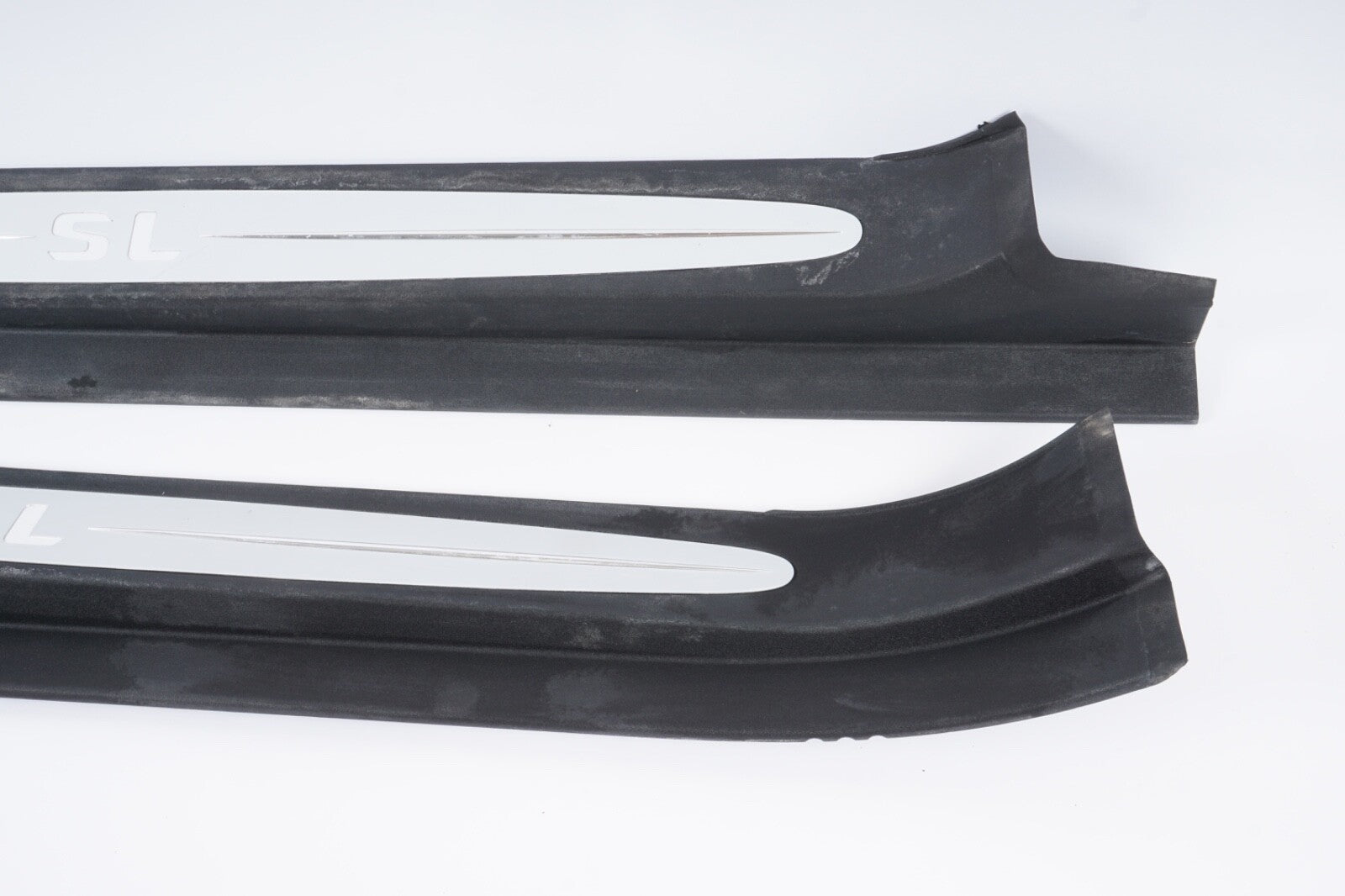 03-12 Mercedes SL500 SL550 R230 Sill Scuff Plate Trim Cover Door Right & Left