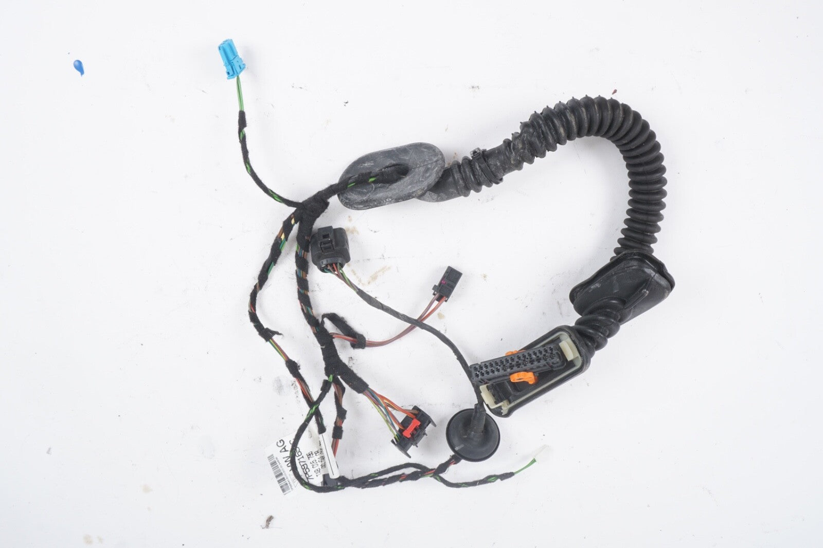 2011-2018 PORSCHE CAYENNE RIGHT PASSENGER REAR DOOR WIRING HARNESS OEM
