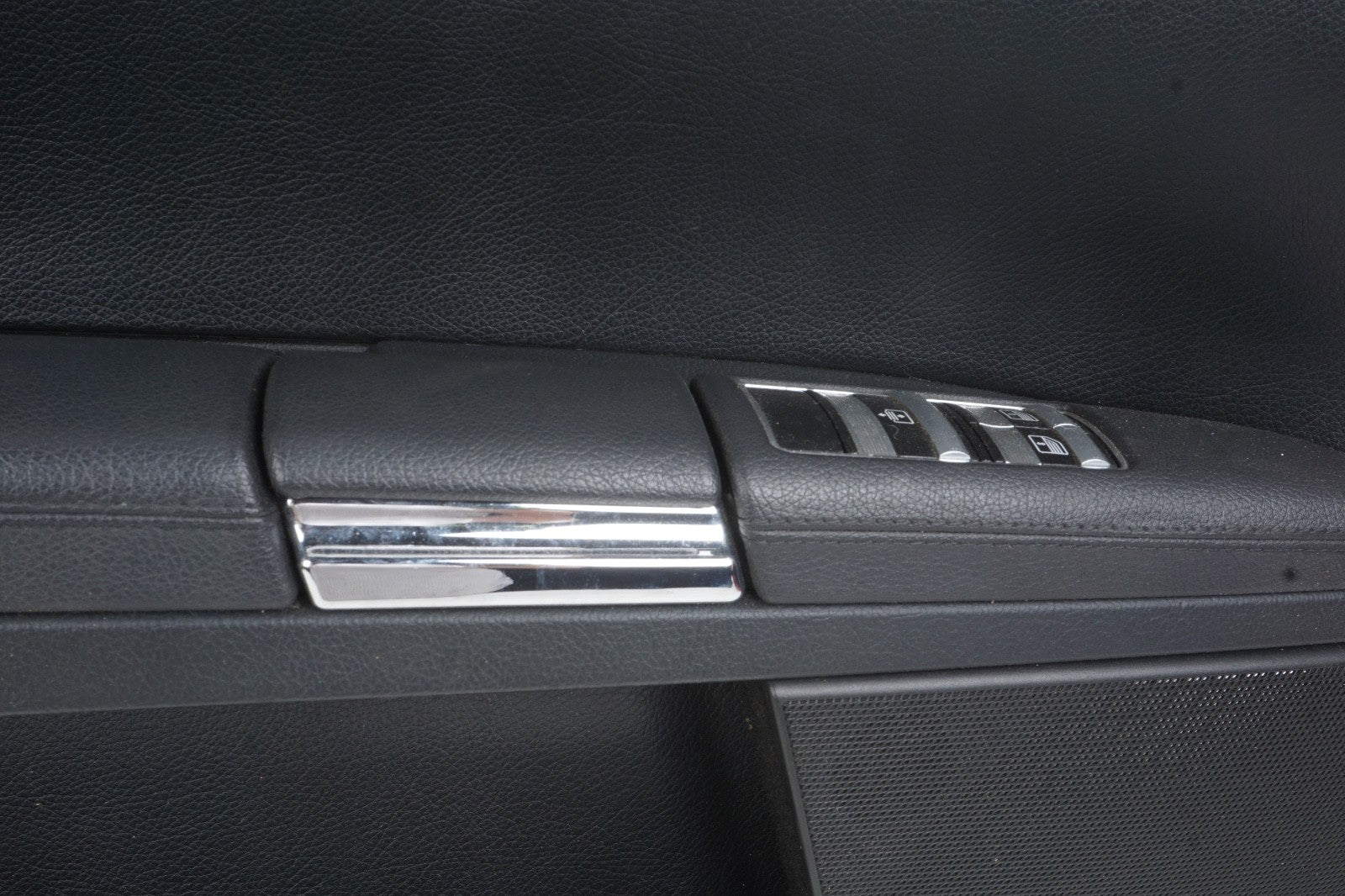2007 - 2013 Mercedes S550 S600 Left LH Driver Rear Door Trim Panel Black