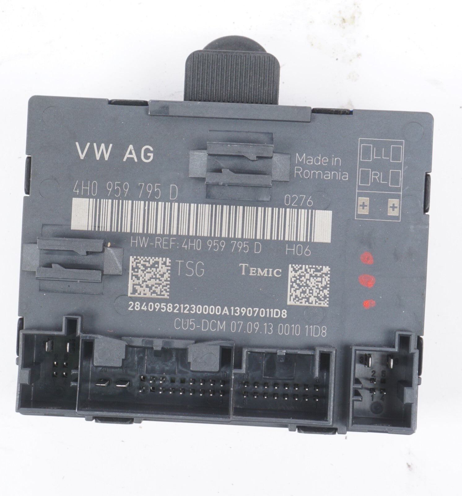 2011 - 2017 Audi A8L A8 Rear Left Driver Side Door Control Module Unit OEM