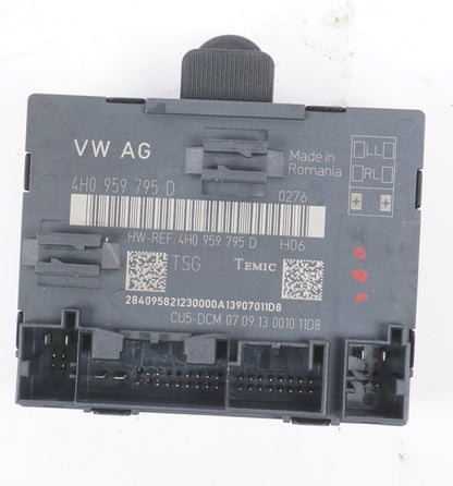 2011 - 2017 Audi A8L A8 Rear Left Driver Side Door Control Module Unit OEM