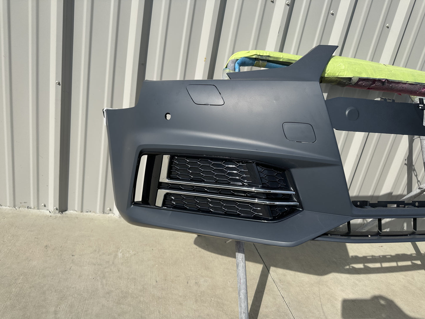 2019 Audi S4 A4 w/ S-line Front Bumper Cover NEW Primed W/Grilles