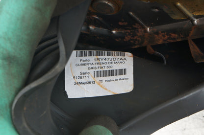 2012 - 2019 FIAT 500 EMERGENCY PARKING BRAKE HANDLE LEVER BLACK 1RY47JD7AA OEM