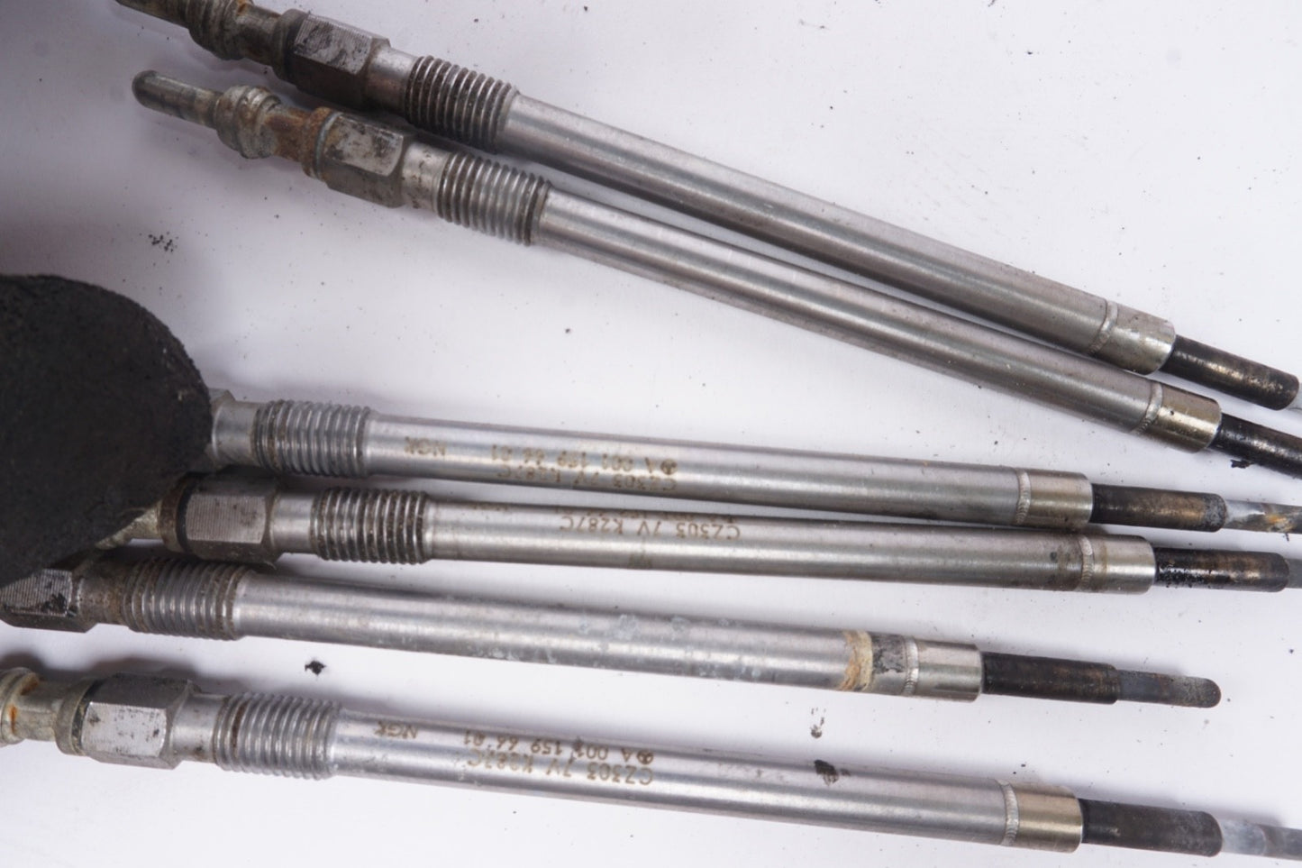 Genuine Mercedes Benz Diesel Glow Plug NGK 001-159-57-01 Set of 6 