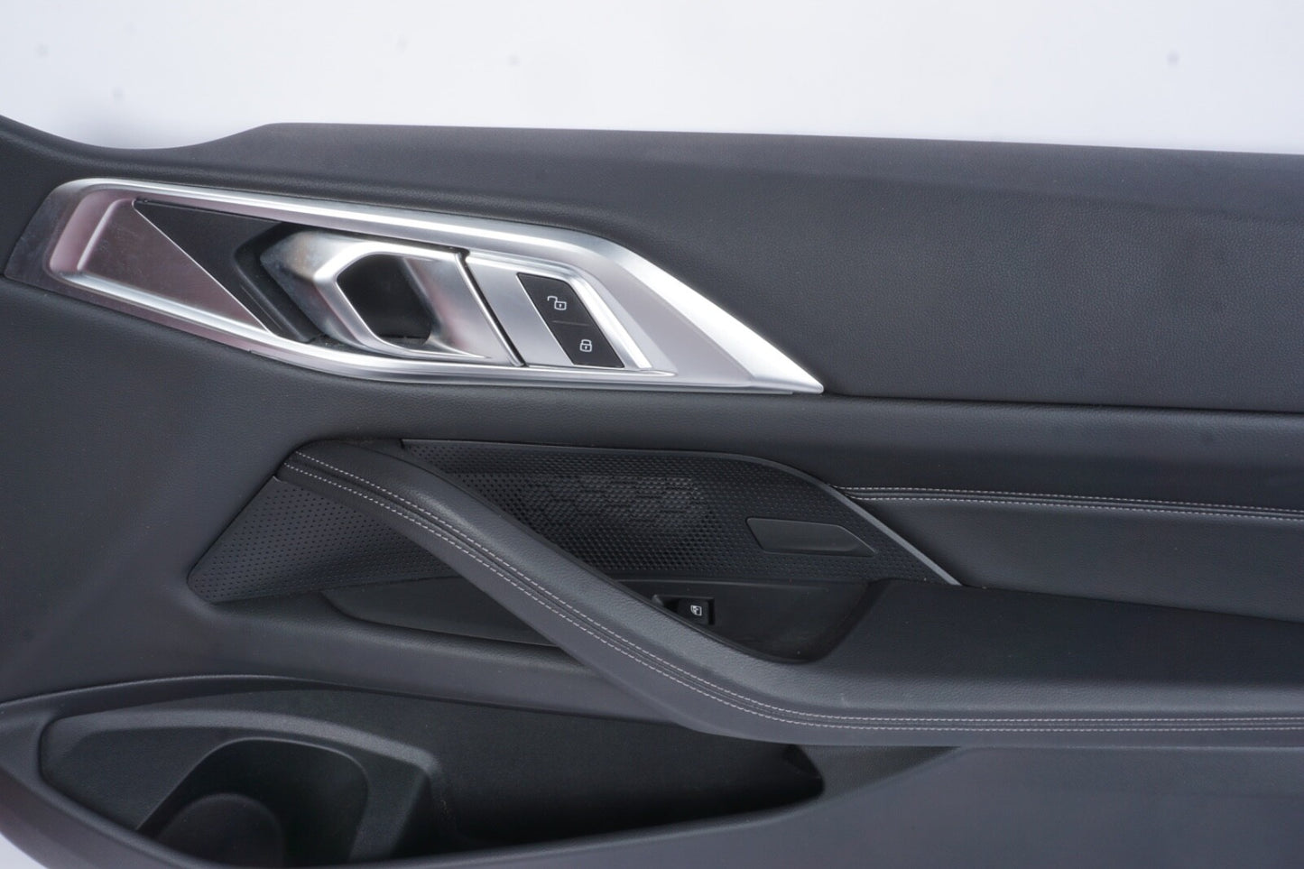 2021-2024 BMW M440I 430I FRONT RIGHT INNER DOOR TRIM PANEL BLACK LEATHER OEM