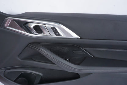 2021-2024 BMW M440I 430I FRONT RIGHT INNER DOOR TRIM PANEL BLACK LEATHER OEM