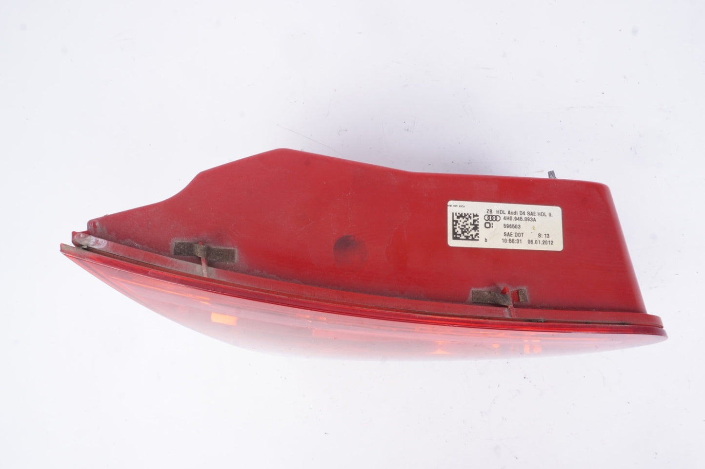 2011-2014 AUDI A8 L REAR LEFT DRIVER SIDE INNER TAILLIGHT TAIL LIGHT LAMP OEM