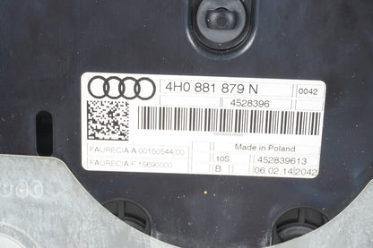 11-17 AUDI A8 A8L S8 FRONT RIGHT PASSENGERG SEAT AIR PUMP MODULE FAN SET OEM