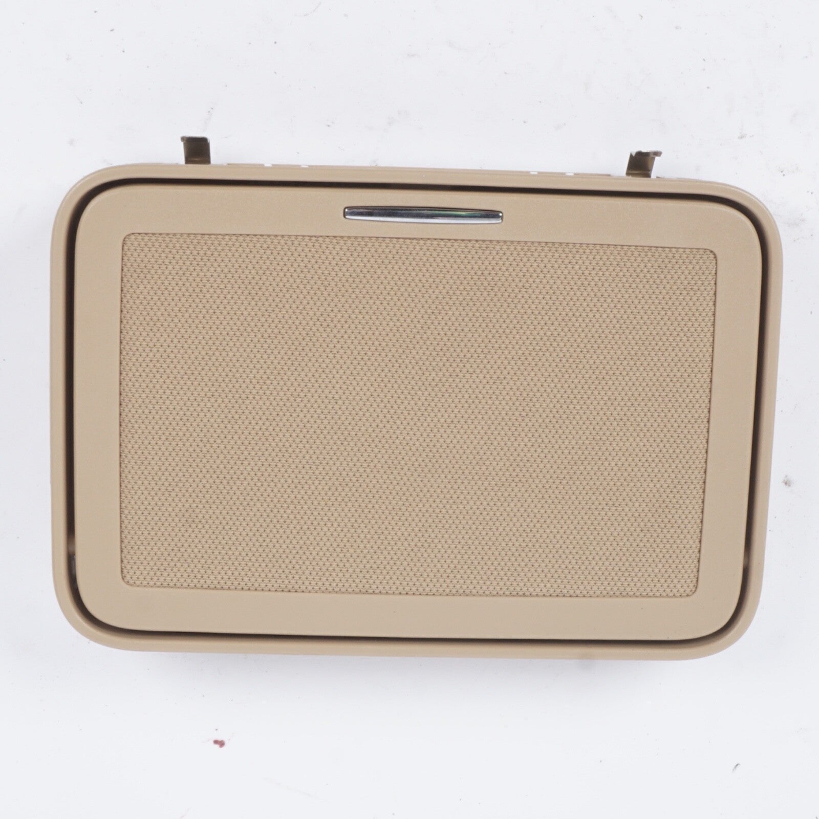 10-13 Mercedes W221 S400 S550 Rear Overhead Vanity Mirror Beige 2218101817 OEM