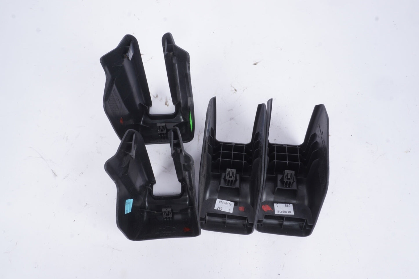 2018 - 2025 HONDA ODYSSEY FRONT LEFT SIDE SEAT TRACK TRIM COVER SET OF 4 OEM