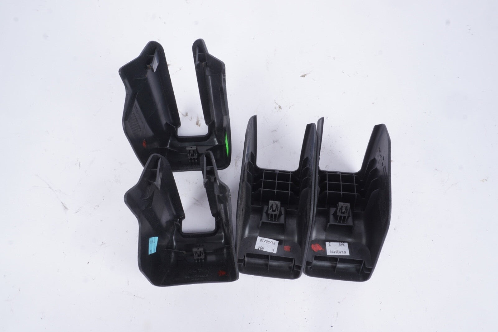 2018 - 2025 HONDA ODYSSEY FRONT LEFT SIDE SEAT TRACK TRIM COVER SET OF 4 OEM
