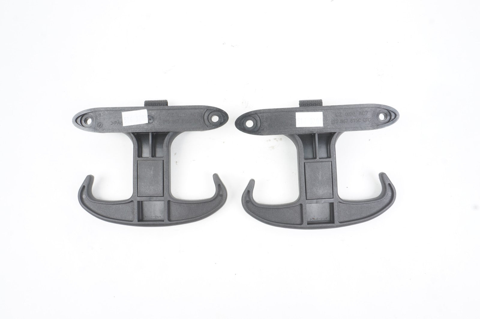 2011-2017 Audi D4 A8 A8L Trunk Cargo Hook Hanger Set of 2  OEM
