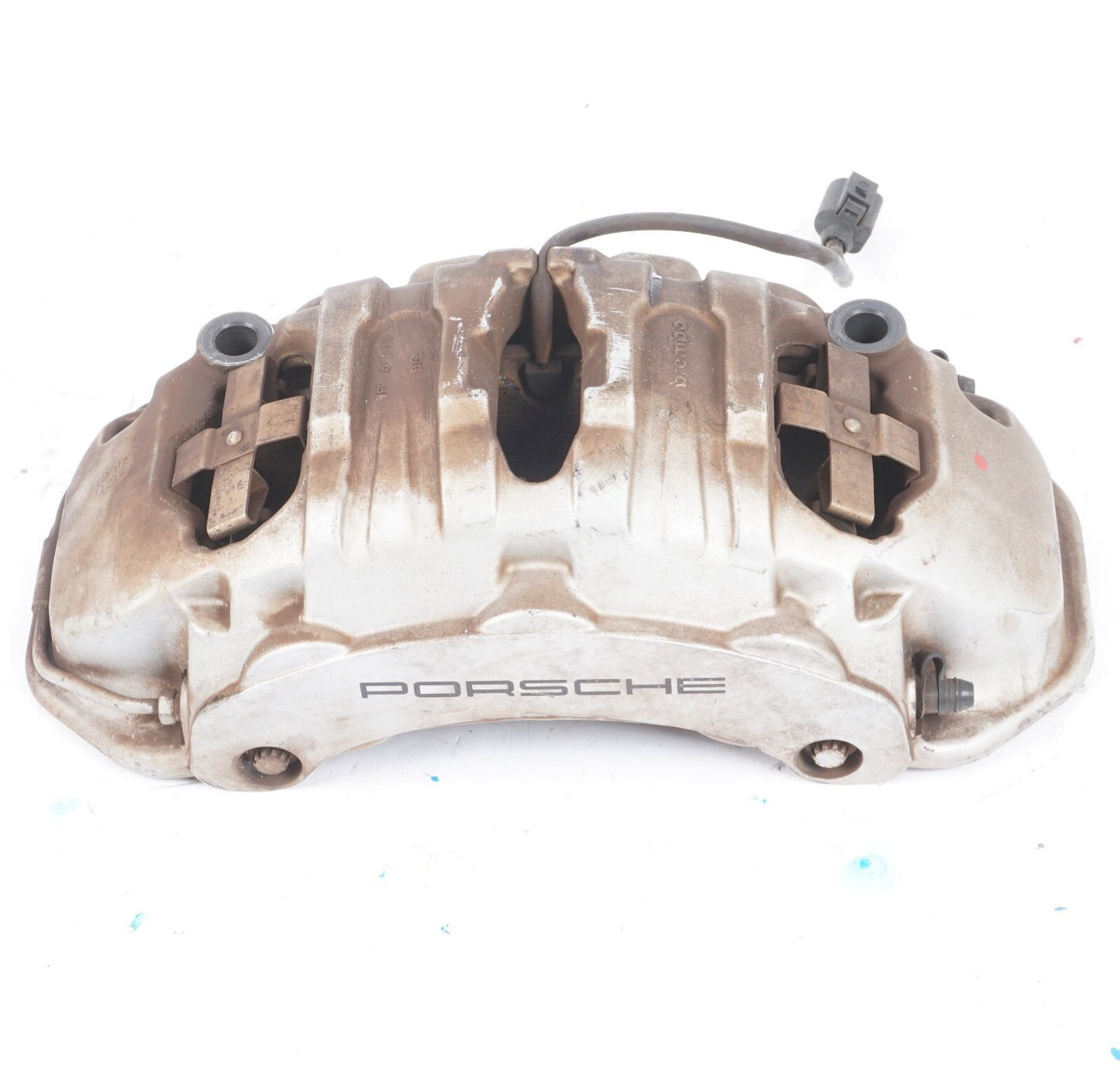 11-18 Porsche Cayenne 958 4.8l Front Left Driver Side Brake Caliper OEM