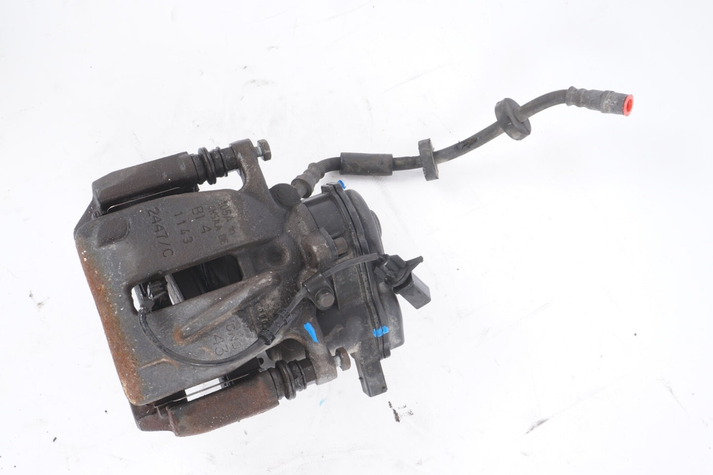 12-17 AUDI A8L A8 3.0L REAR LEFT DRIVER SIDE BRAKE CALIPER OEM