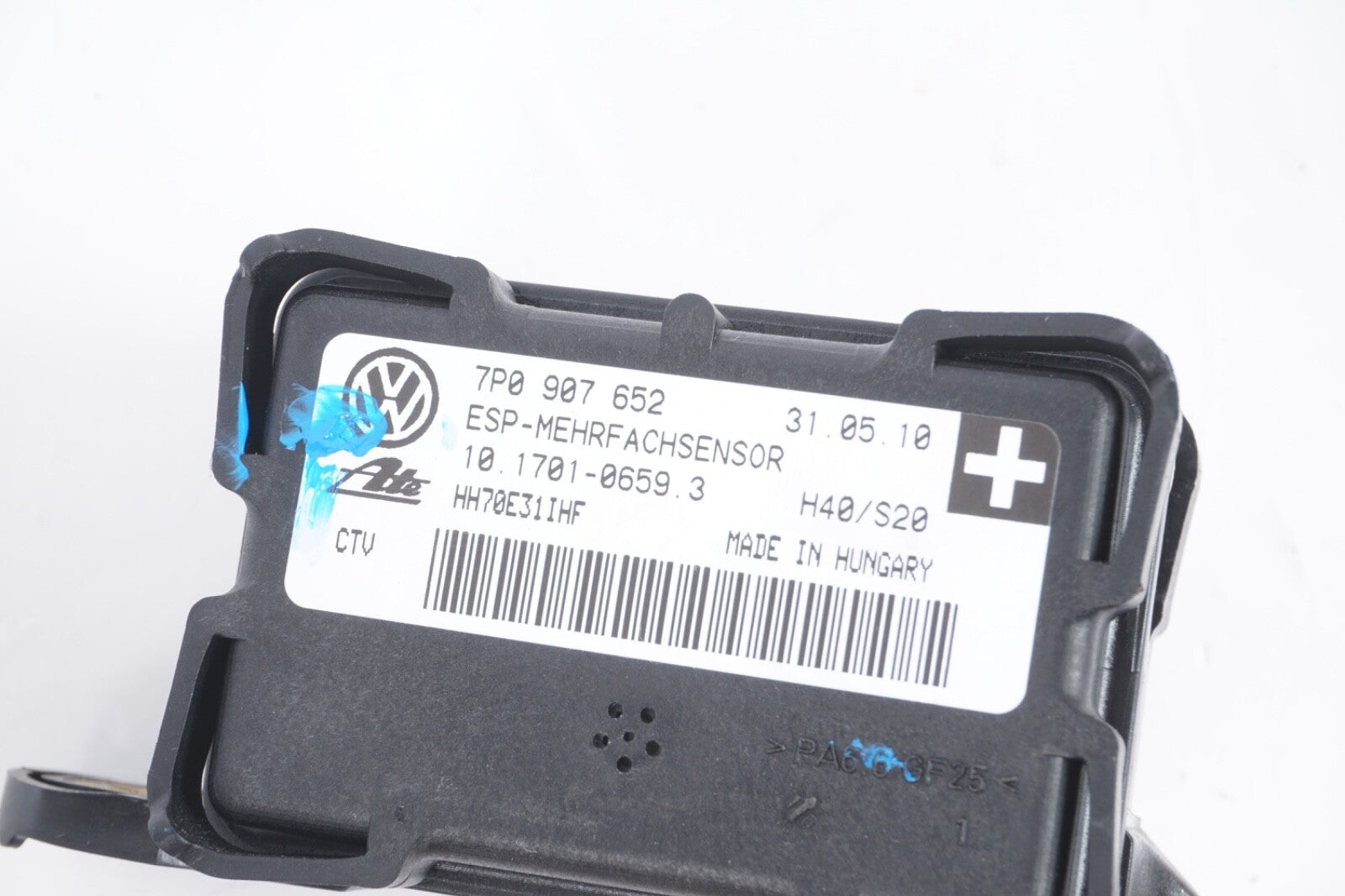 2011-2018 PORSCHE CAYENNE 958 YAW TURN RATE ACCELERATION SPEED SENSOR 7P0907652