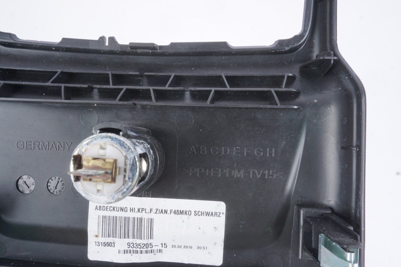 2016 - 2022 BMW X1 X2 F48 Rear Center Console Air Vent Trim Cover Panel OEM