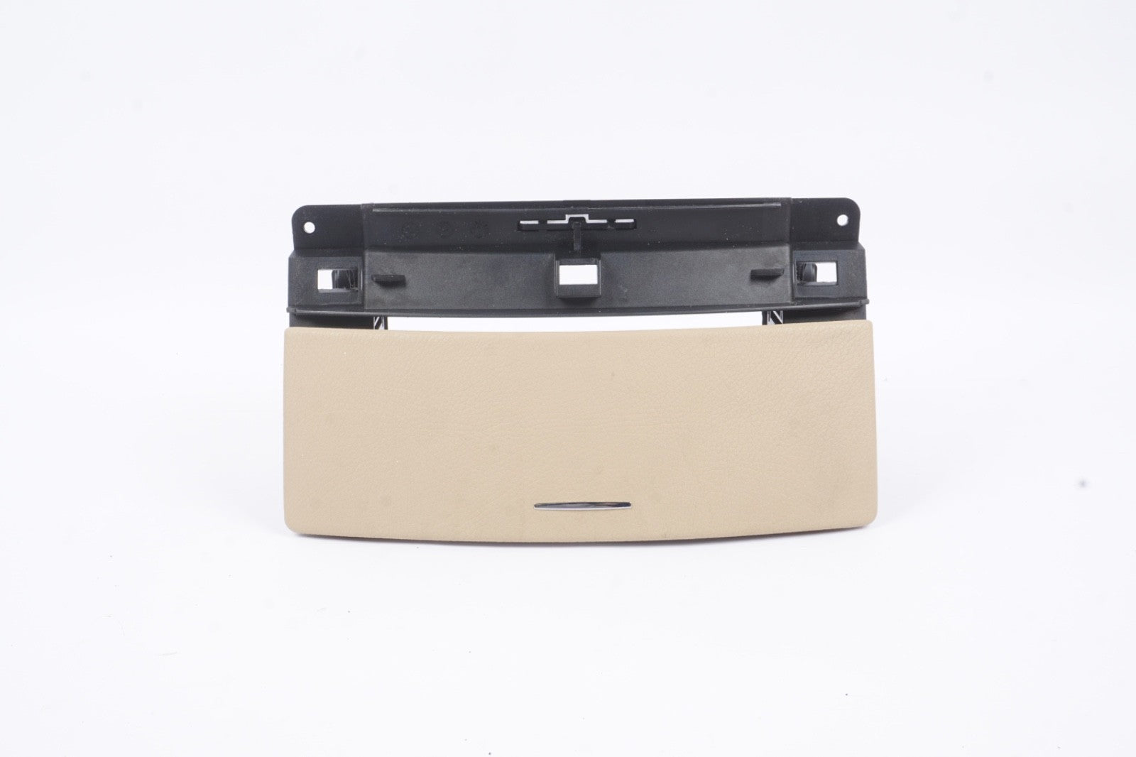 10-13 Mercedes W221 S550 S450 Dashboard Center Console CD Player Cover Beige OEM