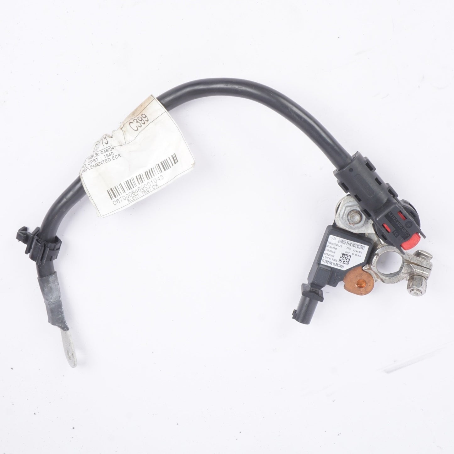 2014 - 2024 MASERATI GHIBLI NEGATIVE BATTERY WIRE WIRING HARNESS CABLE OEM
