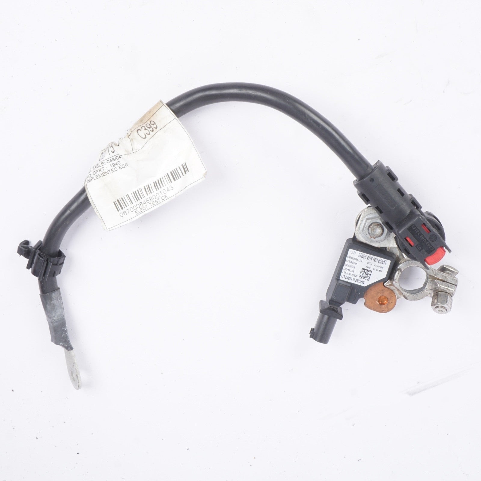 2014 - 2024 MASERATI GHIBLI NEGATIVE BATTERY WIRE WIRING HARNESS CABLE OEM