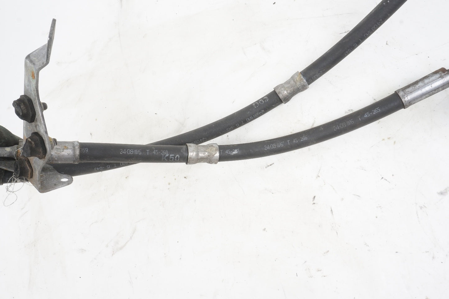 09-18 BMW 550 650 750 F01 F07 F10 4.4L N63 POWER STEERING HOSE LINE PIPE OEM
