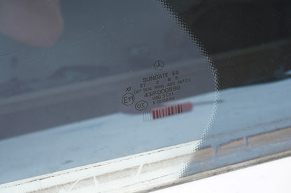 14-20 MERCEDES S550 S560 W222 Rear Left Driver Side Door Vent Window Glass OEM