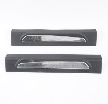 17 - 22 Alfa Romeo Giulia FRONT DOOR SILL SCUFF PLATE COVER LEFT & RIGHT OEM