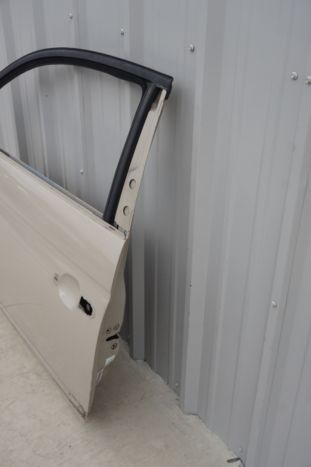 12-17 Fiat 500 Front Left Door Shell Panel OEM