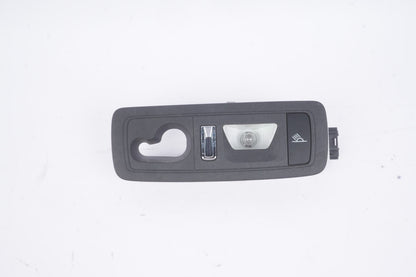 2012-2018 PORSCHE CAYENNE REAR LEFT ROOF DOME LIGHT READING LAMP BLACK OEM