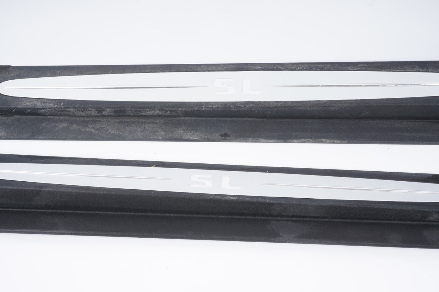 03-12 Mercedes SL500 SL550 R230 Sill Scuff Plate Trim Cover Door Right & Left