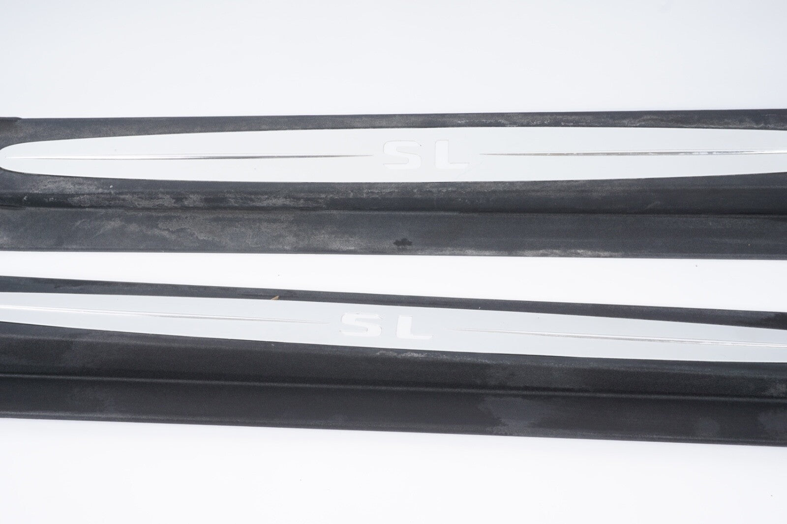03-12 Mercedes SL500 SL550 R230 Sill Scuff Plate Trim Cover Door Right & Left