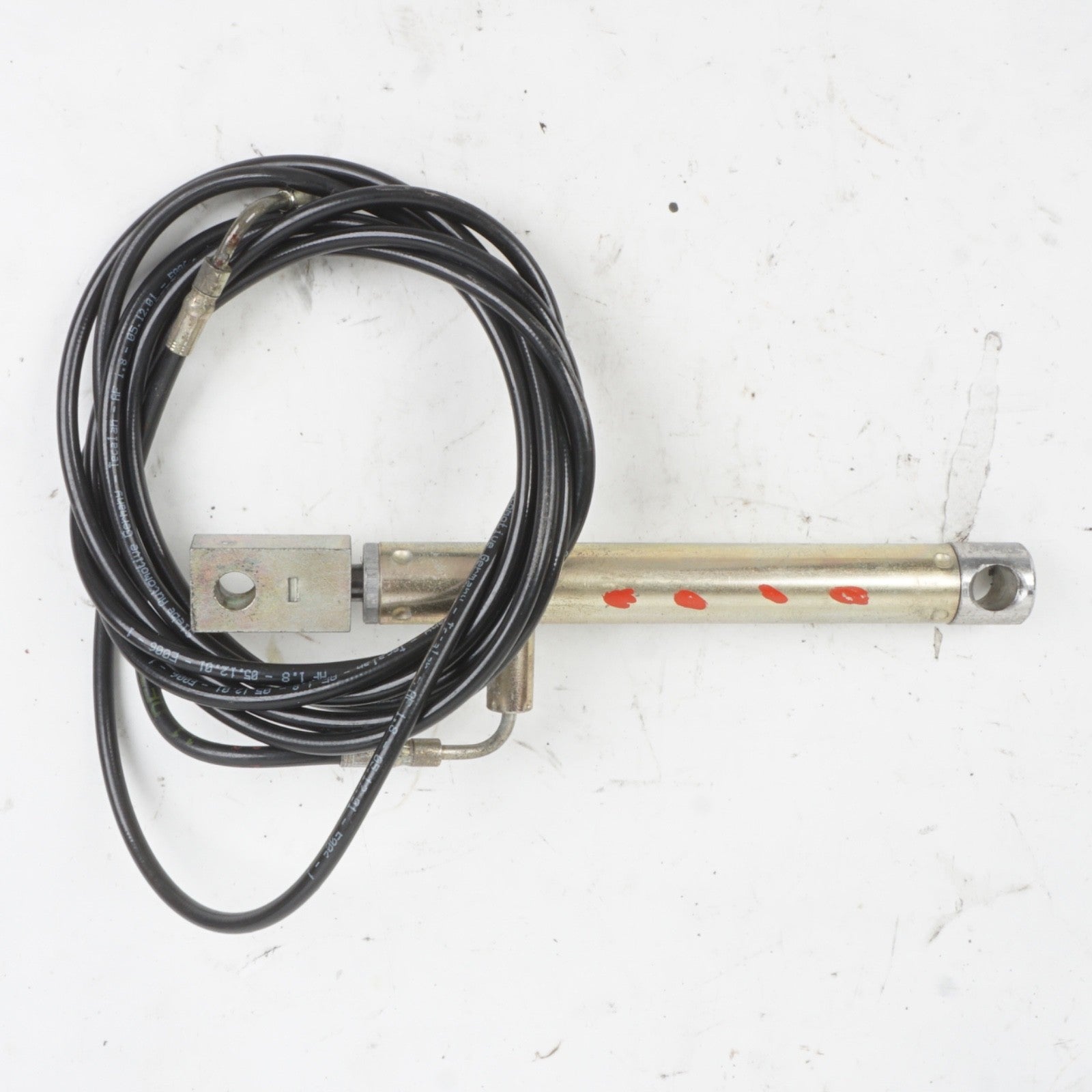 2003-2008 MERCEDES SL500 CONVERTIBLE ROOF HYDRAULIC CYLINDER SHOCK LINE 22