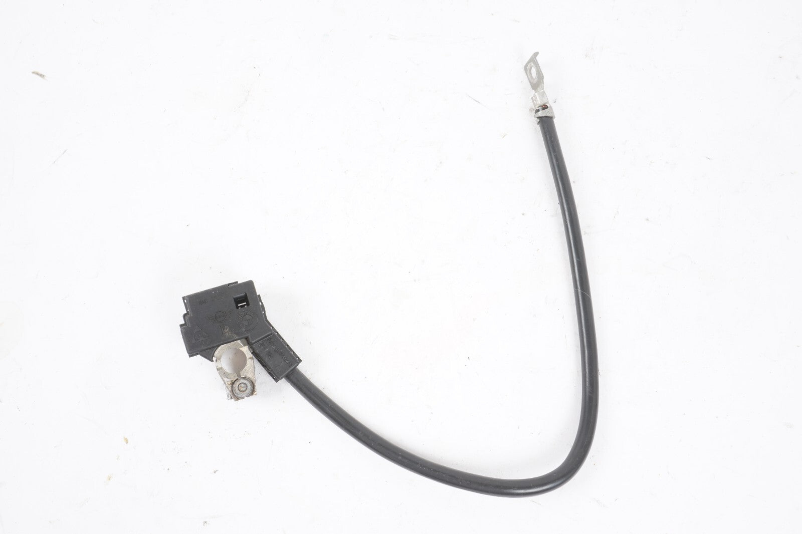 2010-2017 BMW 550I GT F07 TRUNK NEGATIVE BATTERY CABLE TERMINAL   OEM