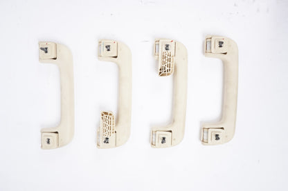 12-17 AUDI A8L A8 ROOF OVERHEAD GRIP GRAB HANDLE SET OF 4  OEM