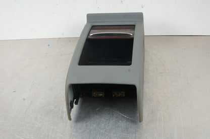 07-10 Mercedes W216 CL550 Center Console Rear Storage Compartment GRAY OEM